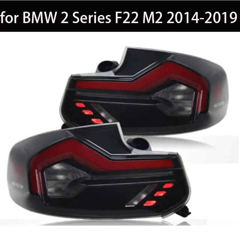 

Car Styling Taillights for BMW 2 Series F22 M2 2014-2019 M2 F21 LED Taillights DRL Rear Reverse Brake Light Accessories