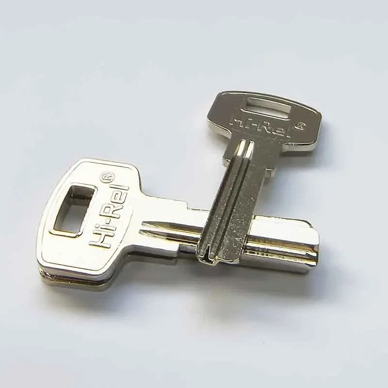 5-100 Pcs 3M-1D Hi-Rel Uncut Empty Key Blank House Home Door Locksmith Tool Embryo Lock Security Safe Copper for Padlock