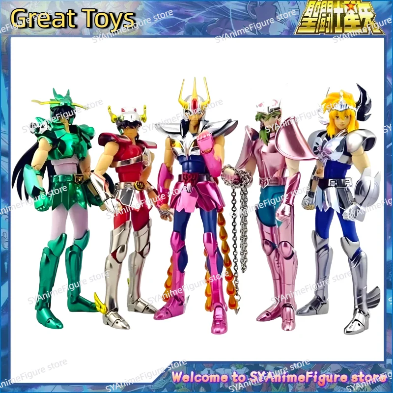 

In Stock Saint Seiya Great Toys Myth Cloth EX Pegasus Seiya Dragon Shiryu Andromeda Shun Cygnus 20th Anniversary Action Figure