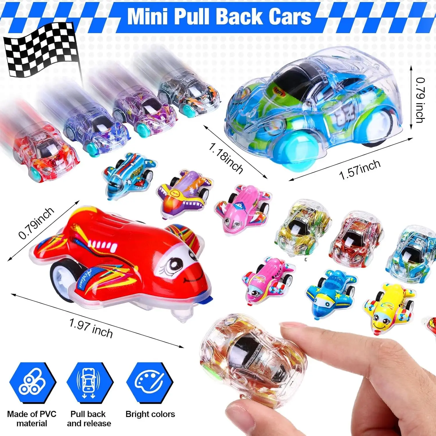 20 قطعة/مجموعة ألعاب كرتونية، سيارات قابلة للسحب وشفافة لطيفة، سيارات لعبة الطائرة، نماذج سيارات صغيرة للأطفال، لعبة أطفال ممتعة