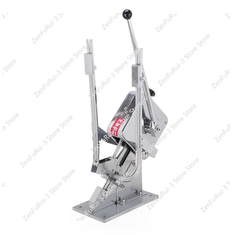 Button Machine Supermarket Packaging and Sealing Machine U-shaped Sausage Edible Mushroom Bag Manual Piercing Machine