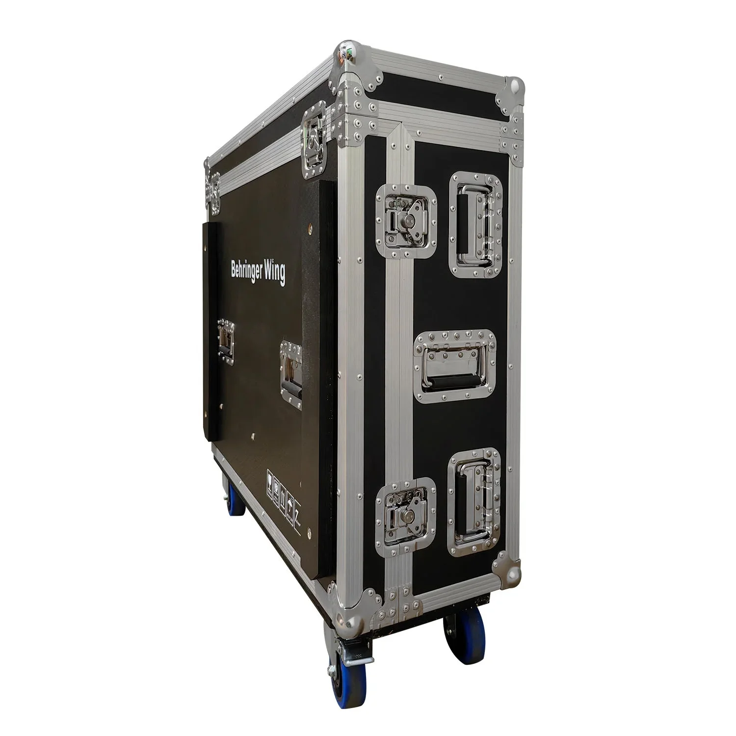 Customized Behringer Wing Flight Case Normal Version With Wheels Pa System Music Equipment Three-Open Flight Case Outdoor