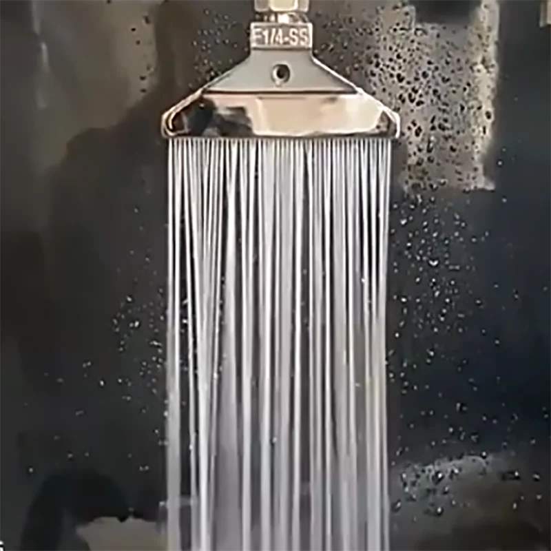 

110mm 48 Holes Stainless Steel Air Nozzle - 1/4" High Impact Spray Nozzle for Industrial Cleaning & Drying