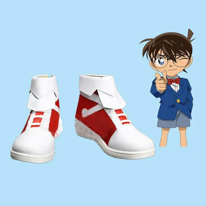 

Закрытый чехол Detective Edogawa Konan, мужская обувь для косплея Conan, высококачественные спортивные туфли на заказ