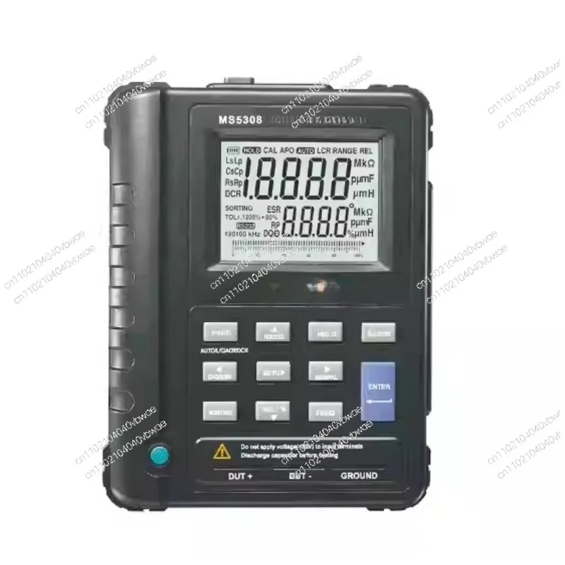 

MS5308 Измеритель LCR Портативный тестер LCR с автоматическим диапазоном Высокопроизводительный 100 кГц