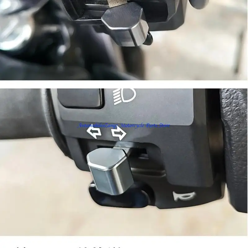 H7BD Corrosion Resistant Motorcycle Switches Stylish Motorcycle Accessory Button Simple Installation for Long Distance Riders