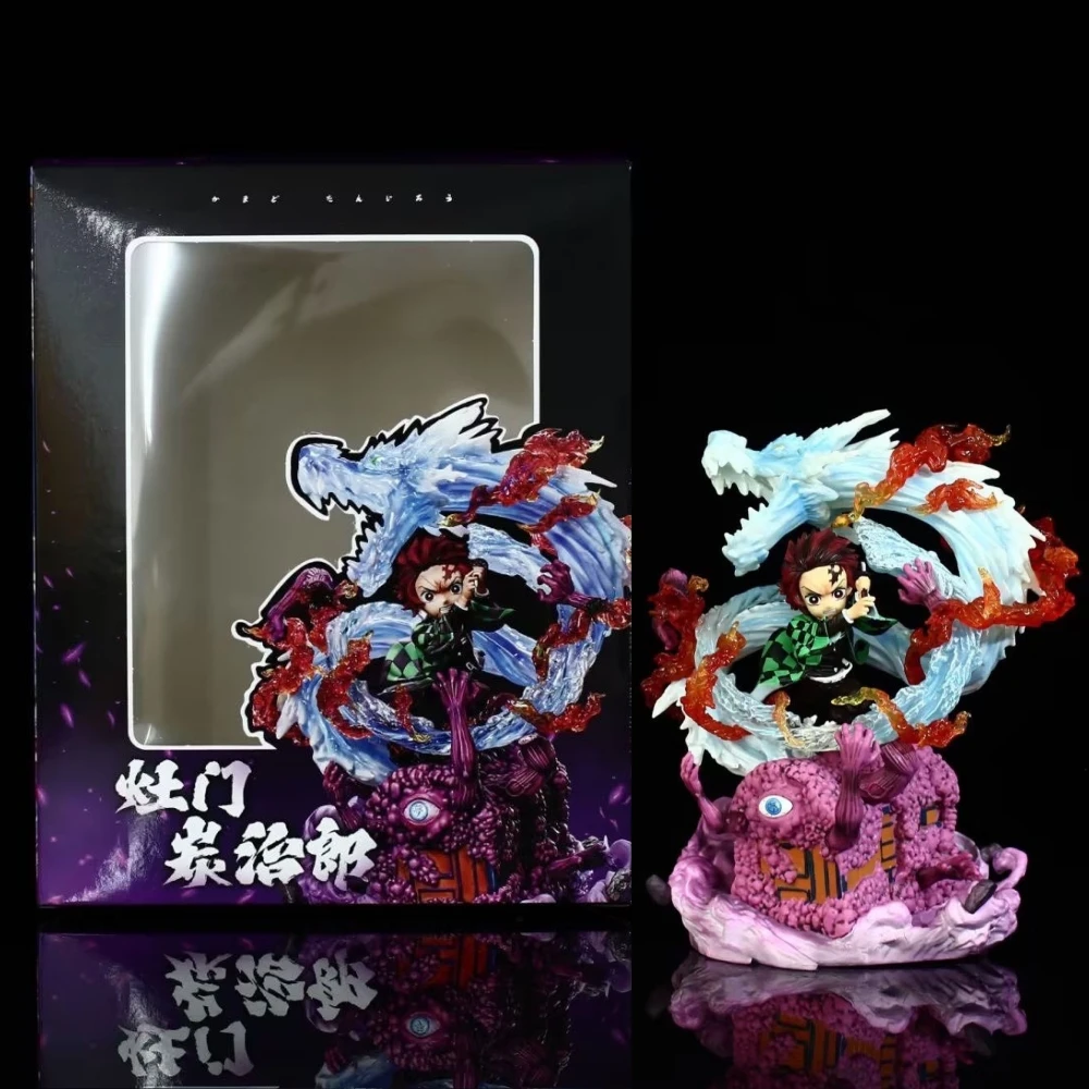 

Аниме Demon Slayer Фигурки Камадо Танджиро Фигурка Дыхание воды Фигурка Украшение рабочего стола Игрушка ограниченного выпуска