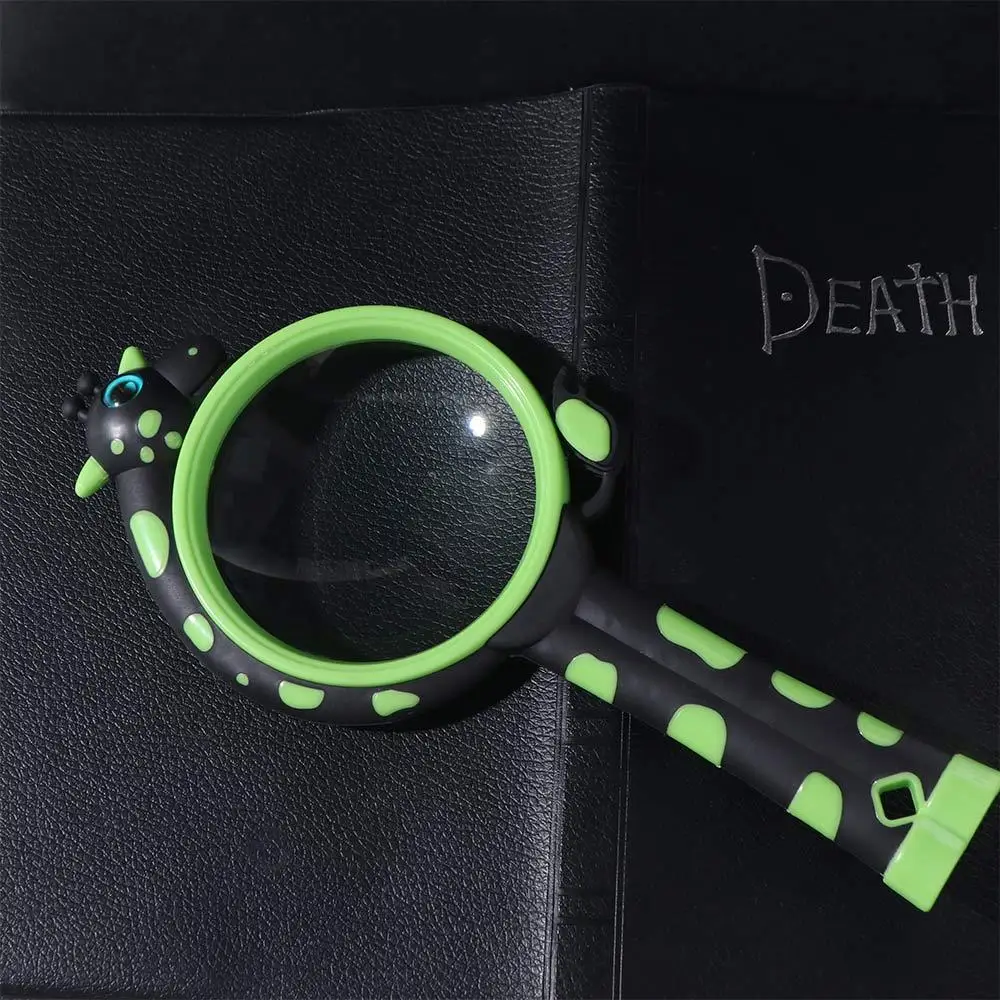 Experimental 10X Glass Giraffe Magnifier Cartoon Comfortable Grip Loupe Magnifier High Definition Durable Magnifying Glass Stamp