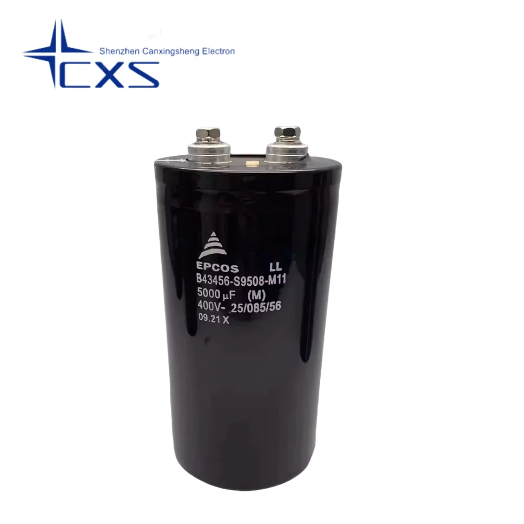 

400V5000UF EPCOS Siemens B43456-S9508-M11 Inverter Aluminum Electrolytic Capacitor Volume 77*145mm