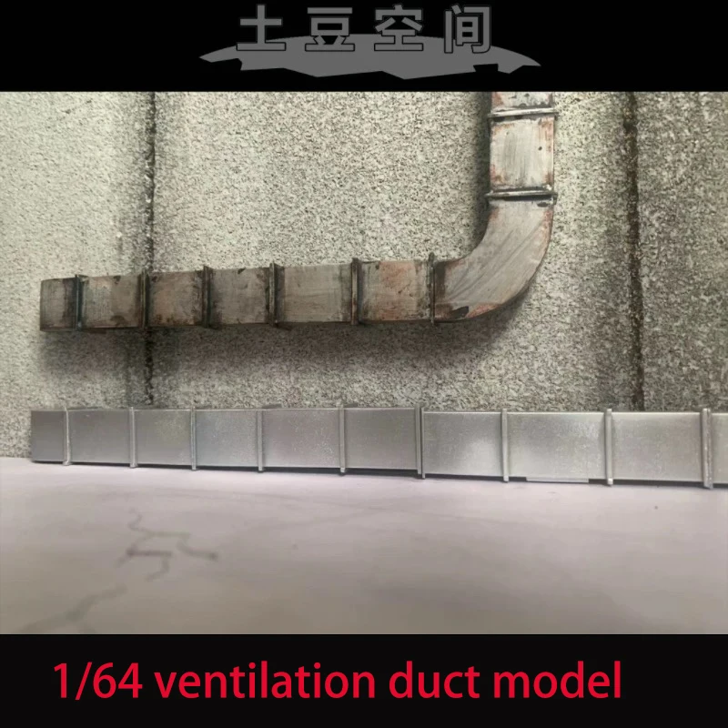 

1:64 Scale Simulation Ventilation Pipe Model Is Suitable for 1/64 Scene Model Accessories