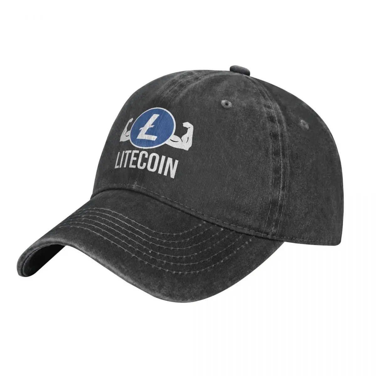 Litecoin HODL Cryptocurrency Baseball Caps Peaked Cap LTC Sun Shade Hats for Men