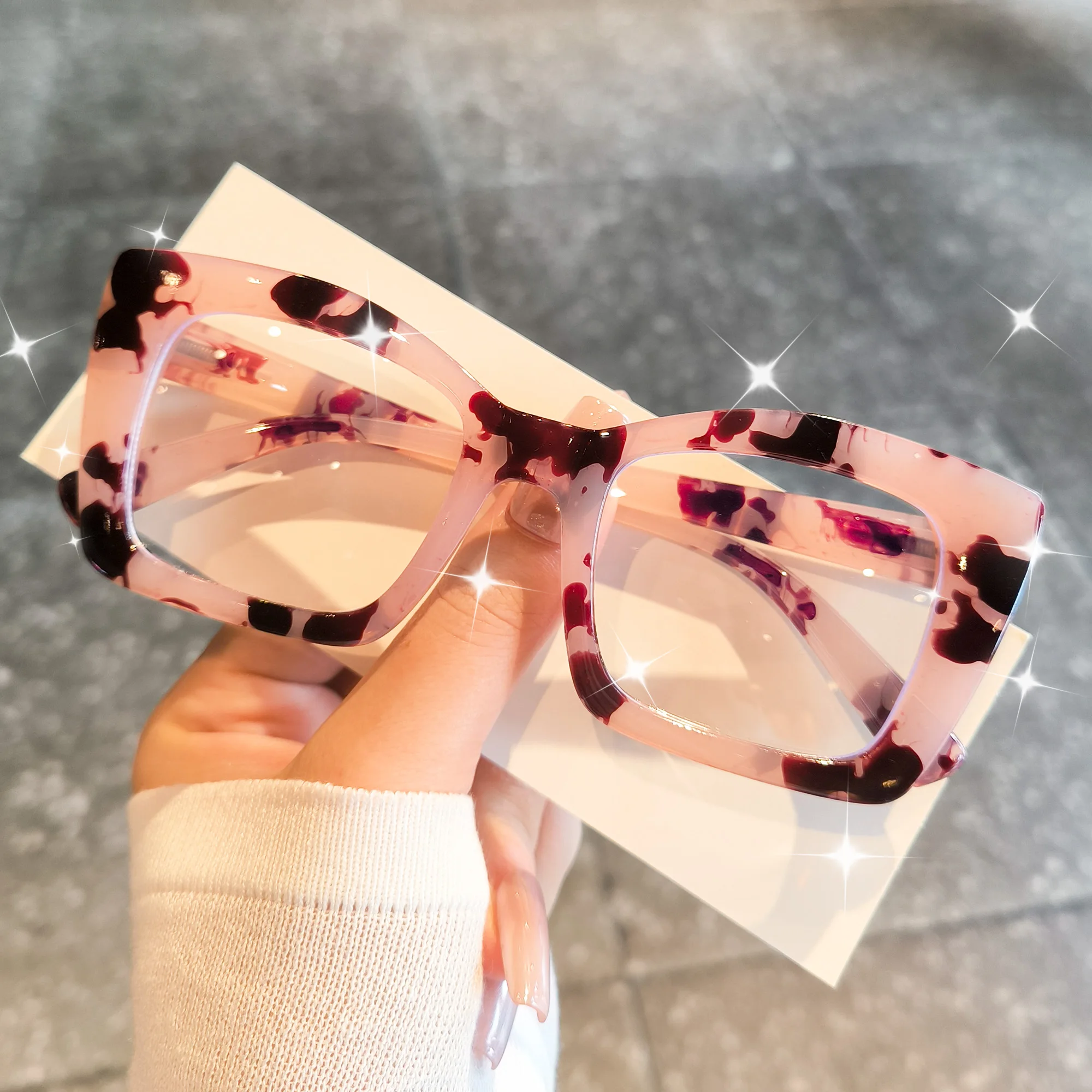 Schicke Cat-Eye-Lesebrille für Damen und Herren – Vintage-Lesebrille, ideal zum Lesen von Computern, Spielen, Fernsehern und Telefonen – Detail 7