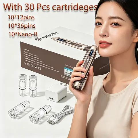 Original Hydra.Pen H5 Serum Skin Care Microneedle Pen With 30Pcs Cartridge Needle Length 0.25 mm Skin Care Beauty