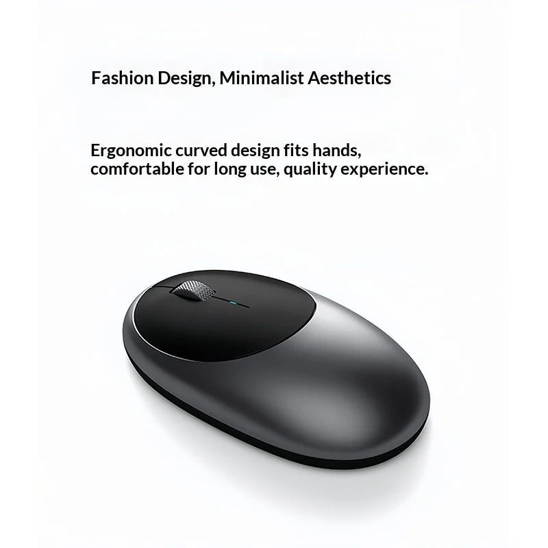 Satechi Wireless Bluetooth Mouse Wired Dual Mode for MacBook Pro Air iPad Laptop