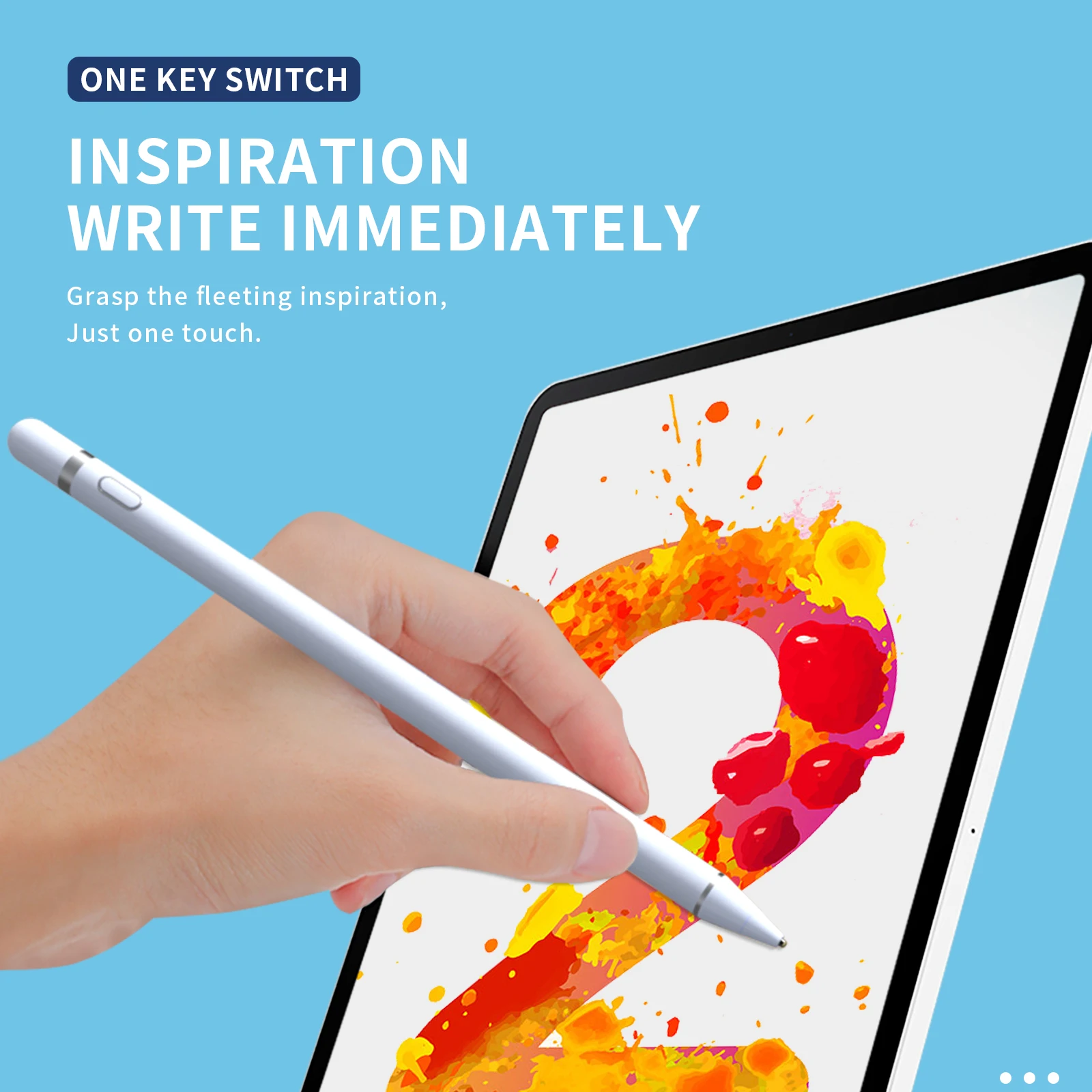 stylus pen for Mobile phone android For Apple Huawei Samsung tablet active For xiaomi pad Universal Capacitive pen Touch Screen