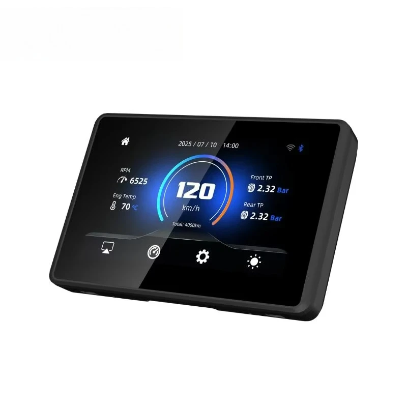M3A-Pro 5-inch advanced waterproof touchscreen for BMW Enhanced CarPlay and SIRI 5G WiFi 3106IC chip navigation/call/music