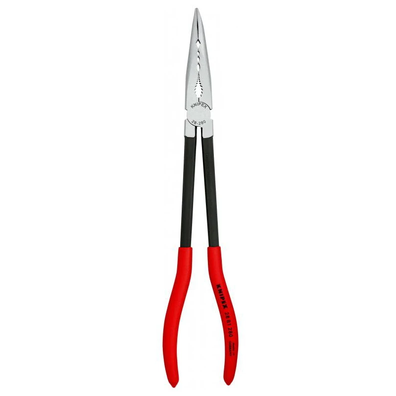 

KNIPEX Tools Long Nose Pliers Alloy Steel For Gripping In Difficult To Reach Areas Needle Nose Plier 28 81 280