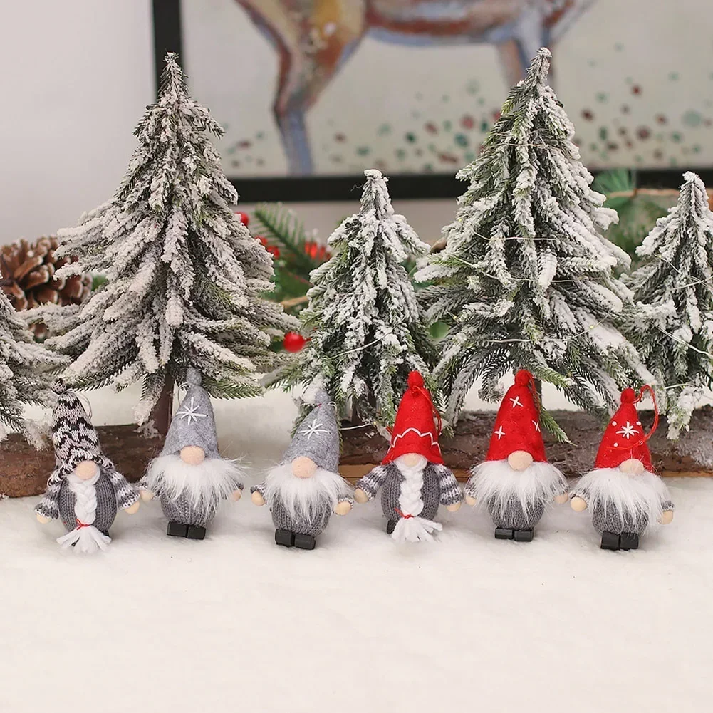 Gnomes Christmas Faceless Doll Christmas Decorations For Home Xmas Tree Pendants Ornaments Noel Deco Navidad Natal New Year 2023