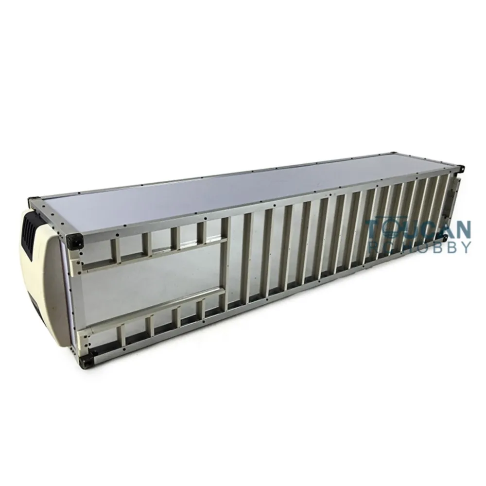 Toucan RC Hobby 1/14 40ft Reefer Container Kit Ver per i giocattoli FAI DA TE TAMIYAYA Semi Rimorchio Trattore Camion Modello Ragazzi Regalo TH01040