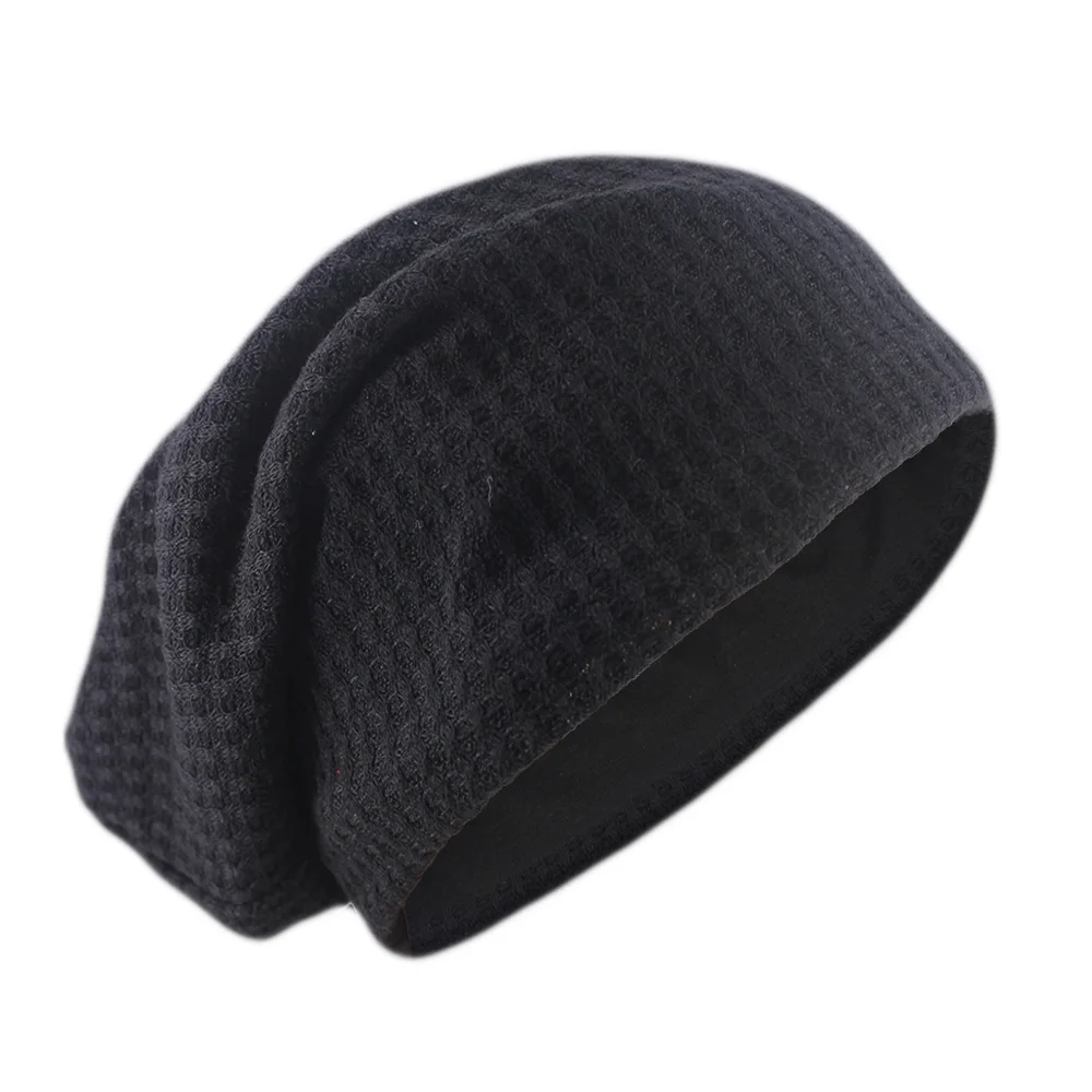 New Autumn Spring Adult Men Women Warm Skullies Beanies For Girls Soft Comfortable Outdoor Hats Sport Casual Bonnet Plaid Hats