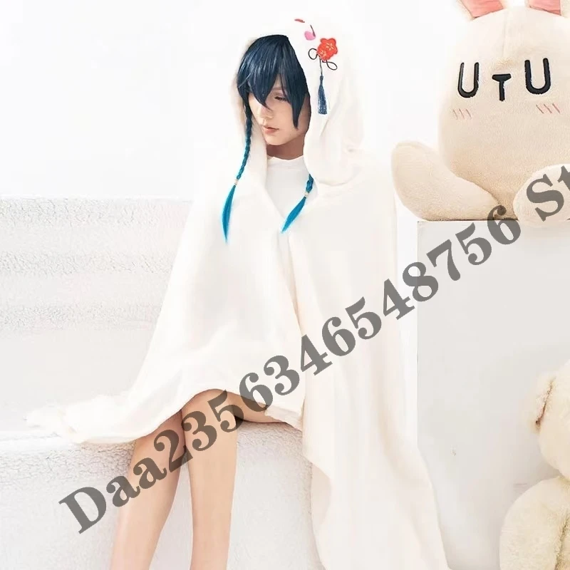 لعبة Genshin Impact Kaveh تأثيري بطانية عباءة الرأس مضحك بيجامة من الصوف زي هوديي الذكور والإناث تكييف الهواء