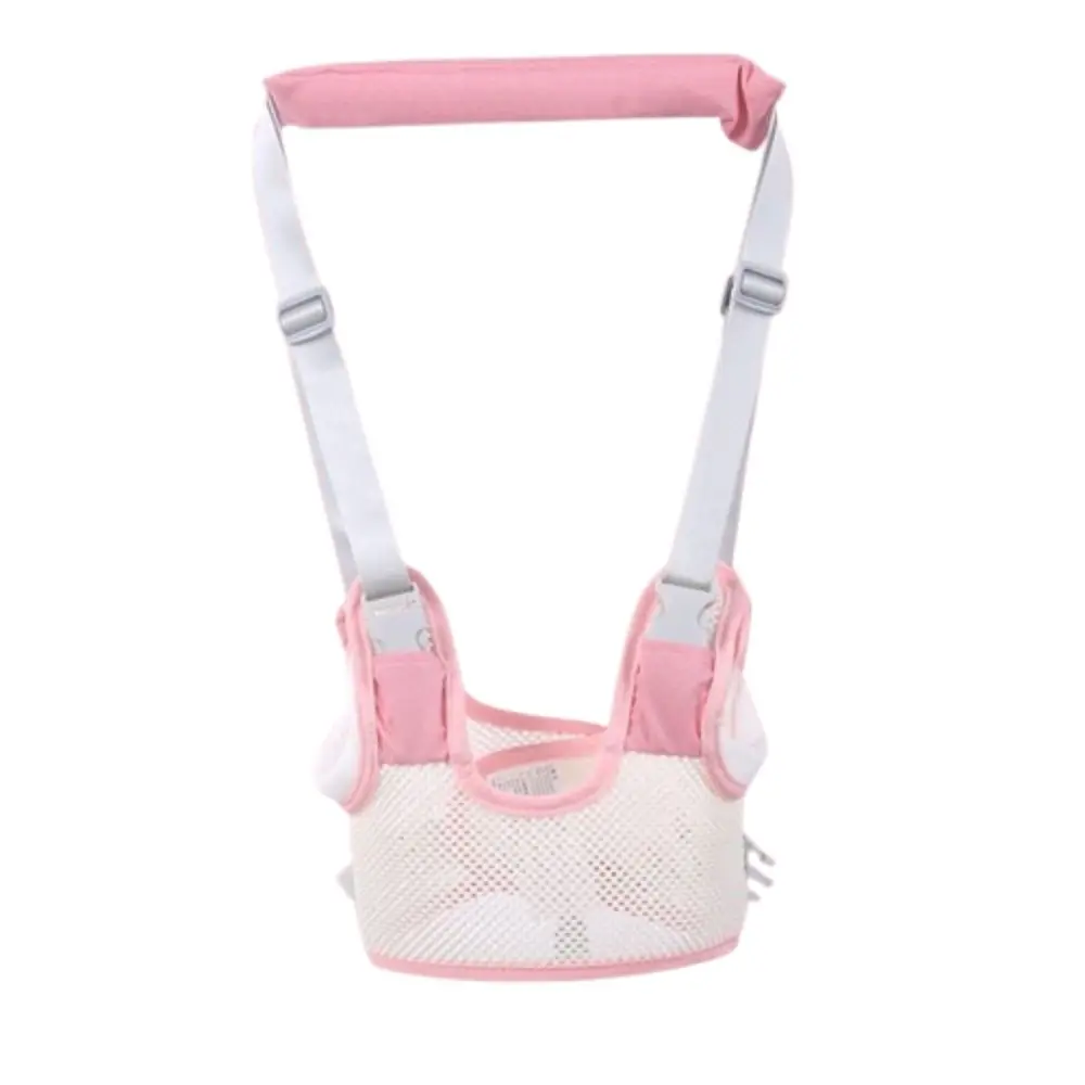 Veiligheid Baby Walker Harnas Handheld Verstelbare Leren Loopondersteuning Assist Trainer Antislip Ademende Assistent-riem voor peuters