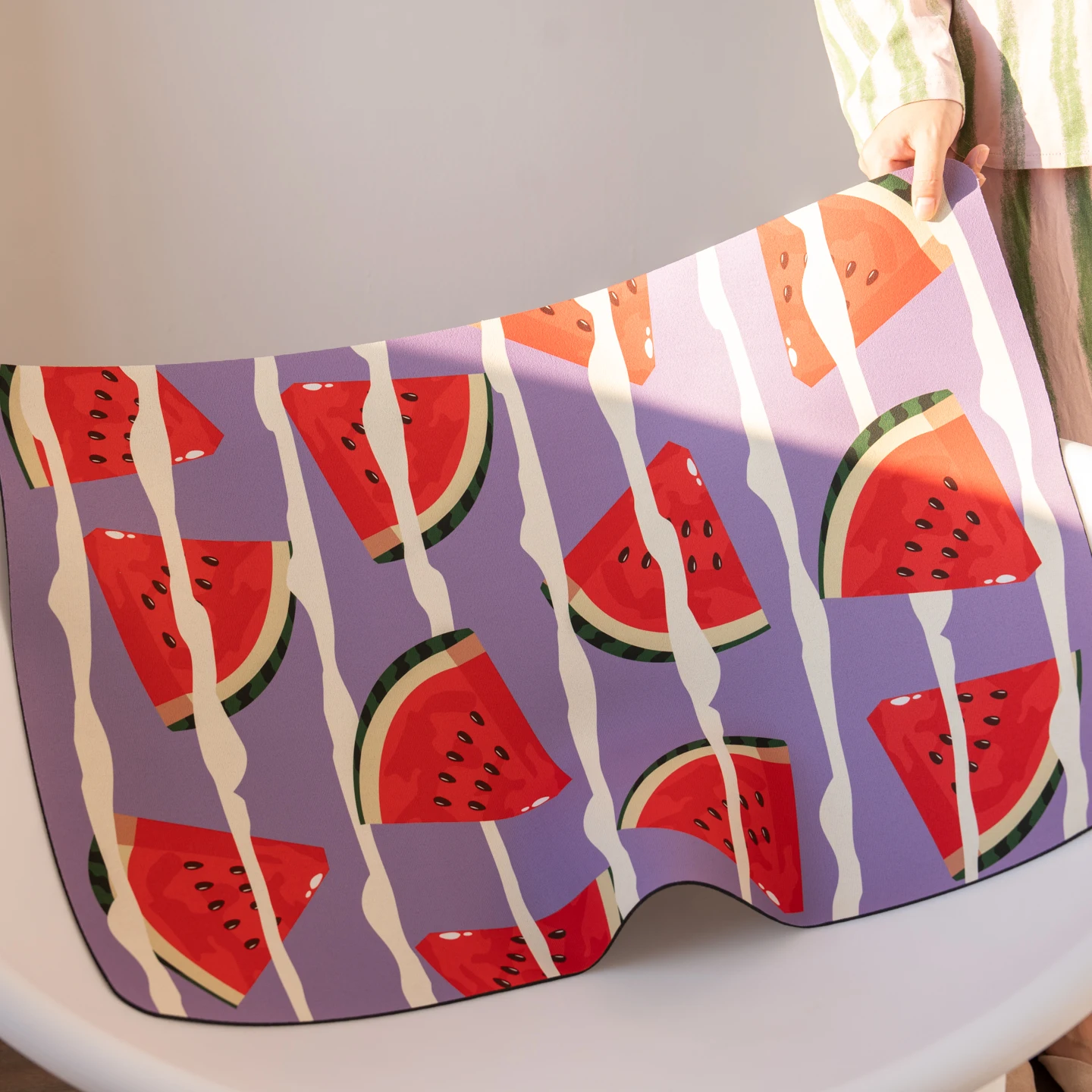 

Fre Summer красный арбуз высокого класса Feeling Batoom дверной коврик силиконовый впитывающий противоскользящий коврик для ног Dendroid домашний декор