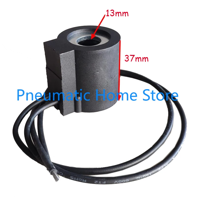 Cartridge Valve Solenoid Valve Hydraulic Valve Coil Inner Diameter 13mm Height 37mm Replacement for HydraForce 6302024 6302012