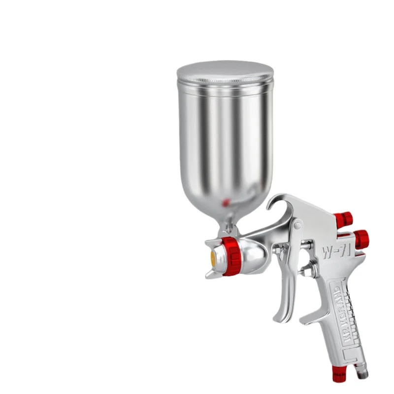 Spray Gun Pneumatic W71 W77 Car Pot and Pot Furniture Air Pump Air Compressor High Atomization Spray Gun for Touch-up Paint