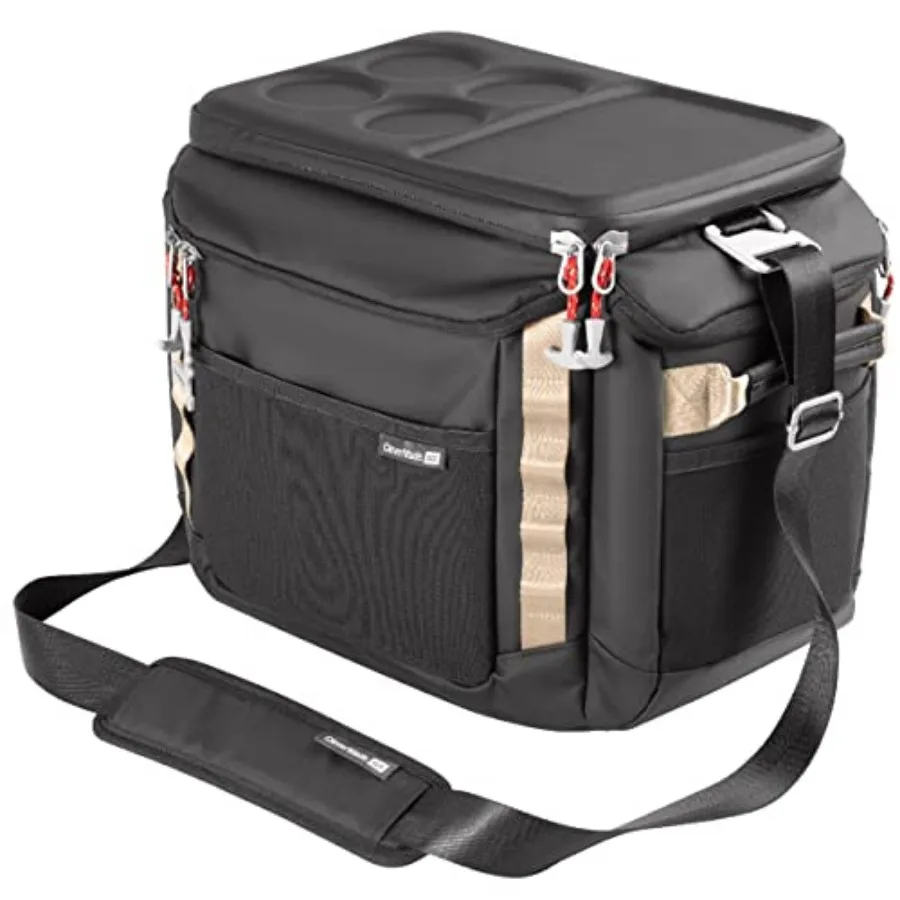 

Cooler Bag, with Shoulder Strap; Insulated Beach Tote for Meal Prep, Travel, and Grocery Shopping