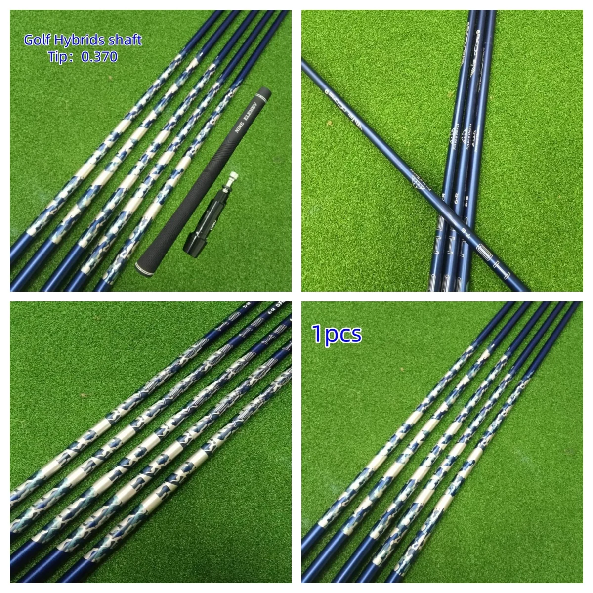 2026 New Golf Hybrids shaft  Vent 50/60/70 R/SR/S/X graphite shaft Hybrids shaft free assembly sleeve and grip