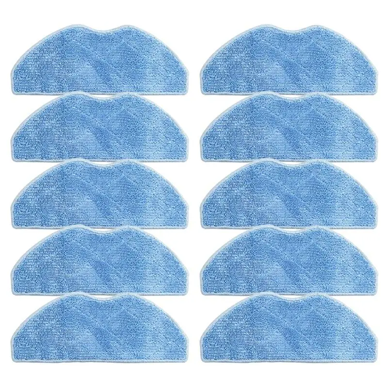 BMBY-10Pcs For Honor Choice R2/R2 Plus Robot Vacuum Cleaner Mop Cloths Rag Replacement Parts Spare Kit