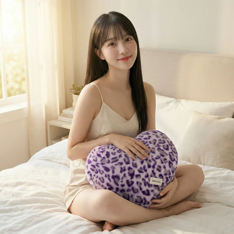 40x35cm sexy hart pluche sierkussen gevuld zacht zitkussen rugsteun knuffel vriendin Valentijnsdag cadeau