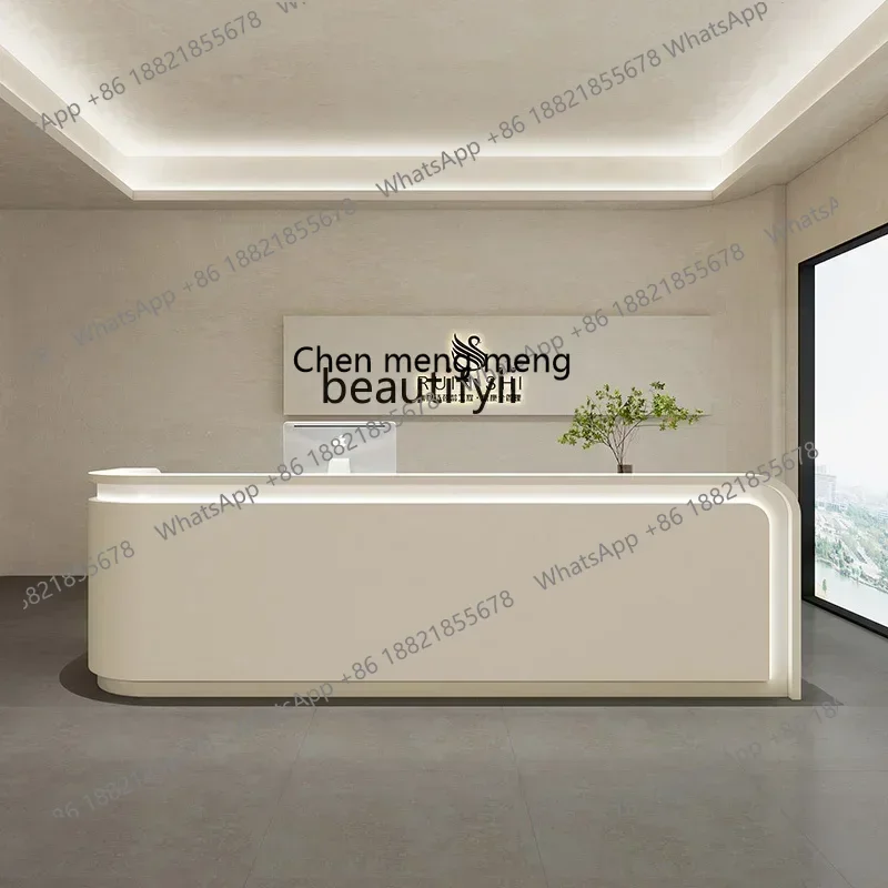 

Simple beauty salon checkout page Modern Medical Beauty Dental Clinic Bar Company Hotel Reception Counter