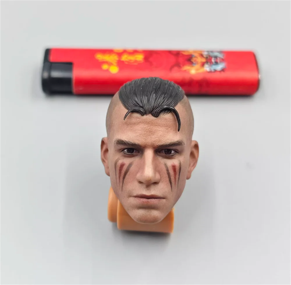 

For Sale DAMTOYS DMS010 Cry Soldier Duty Male Assassin Head Sculpt Carving with Neck Connector Toys Model For 12" Doll Figure