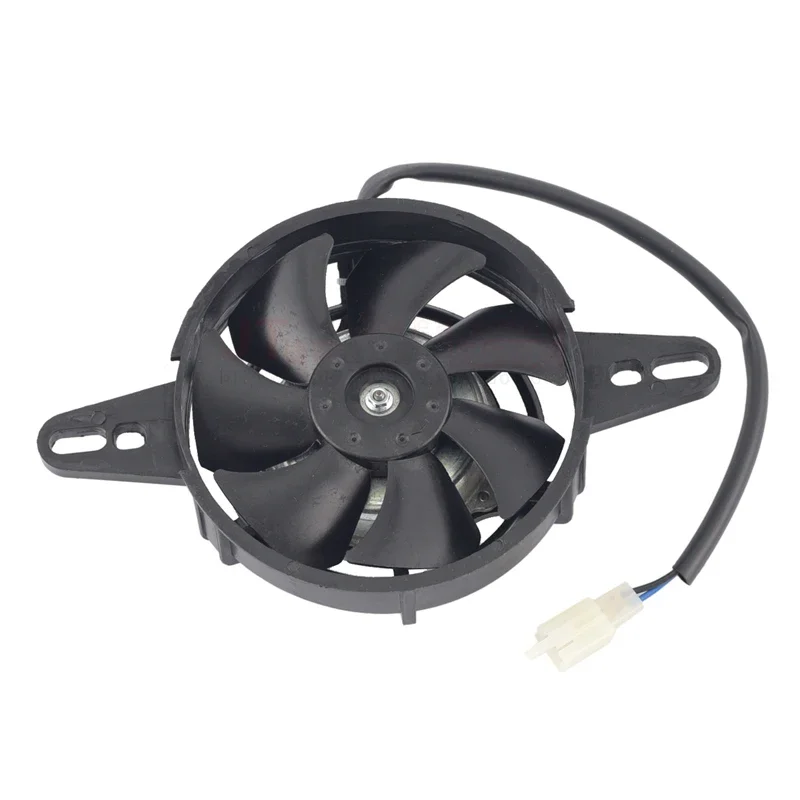 Enfriador de Aceite, Radiador de Motor, Ventilador Eléctrico de Refrigeración, Compatible con ATV Chino de 150cc, 200cc, 250cc, Quad, Go Kart, Motocicleta