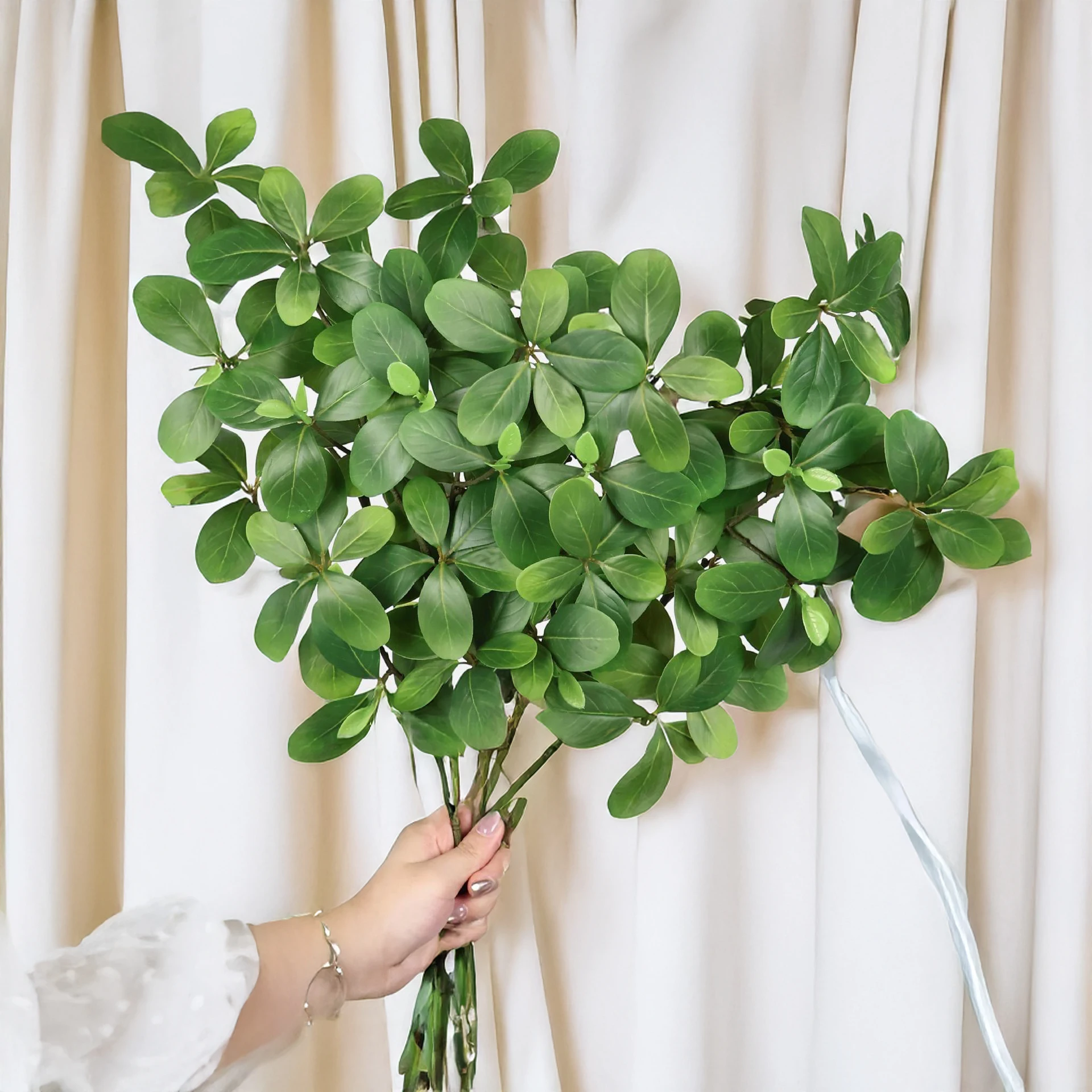 20-Zoll-künstliche Mangrove-Pflanze, künstliches Grün, hohe Qualität für Heimdekoration, Gartenarrangement, florale Fotografie-Requisite