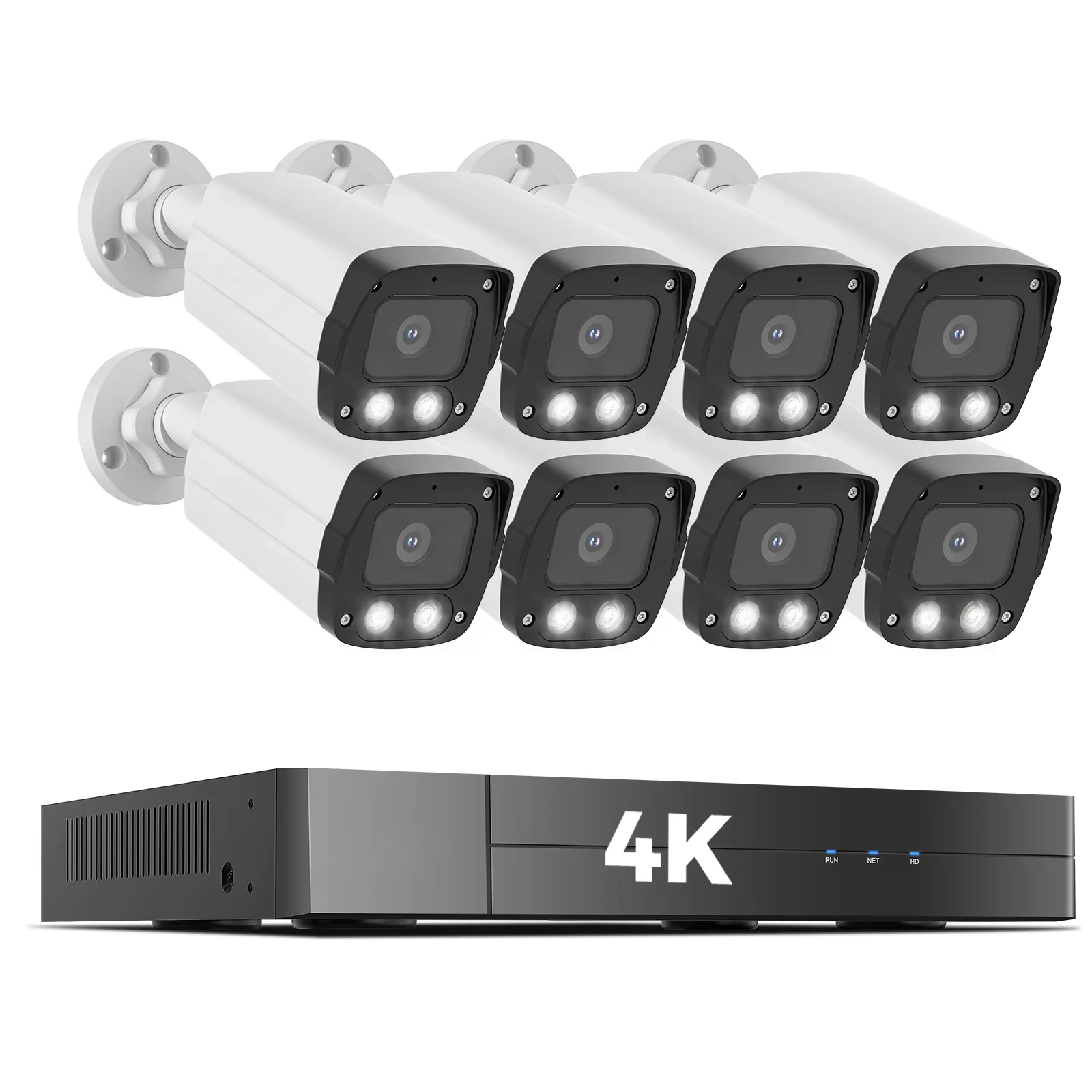 

Security Camera System Ip Camera With High Quality 4K 8MP 8CH 16CH H.265 8 Mp Outdoor Ip Security Camera CMOS NVR
