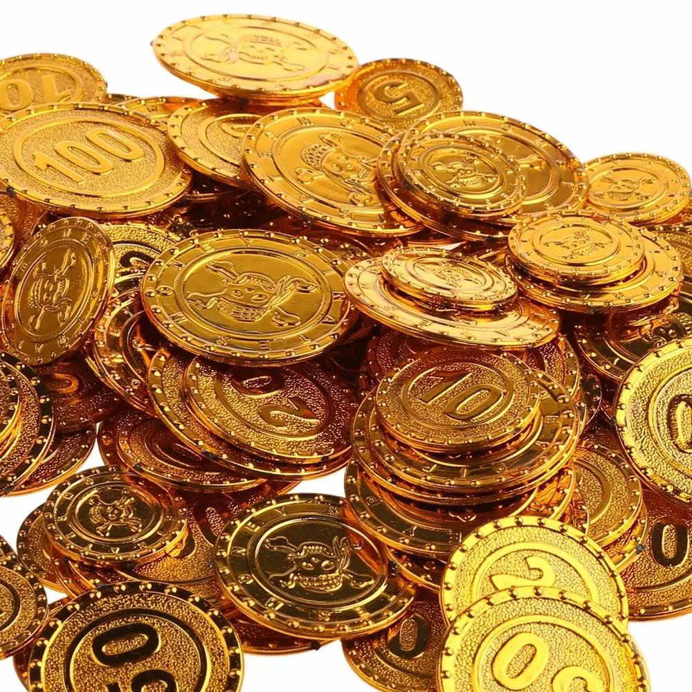 

Bronze coin Pirate Coins Game Coin Gold Coins Child Decoration Coin Chip for Party