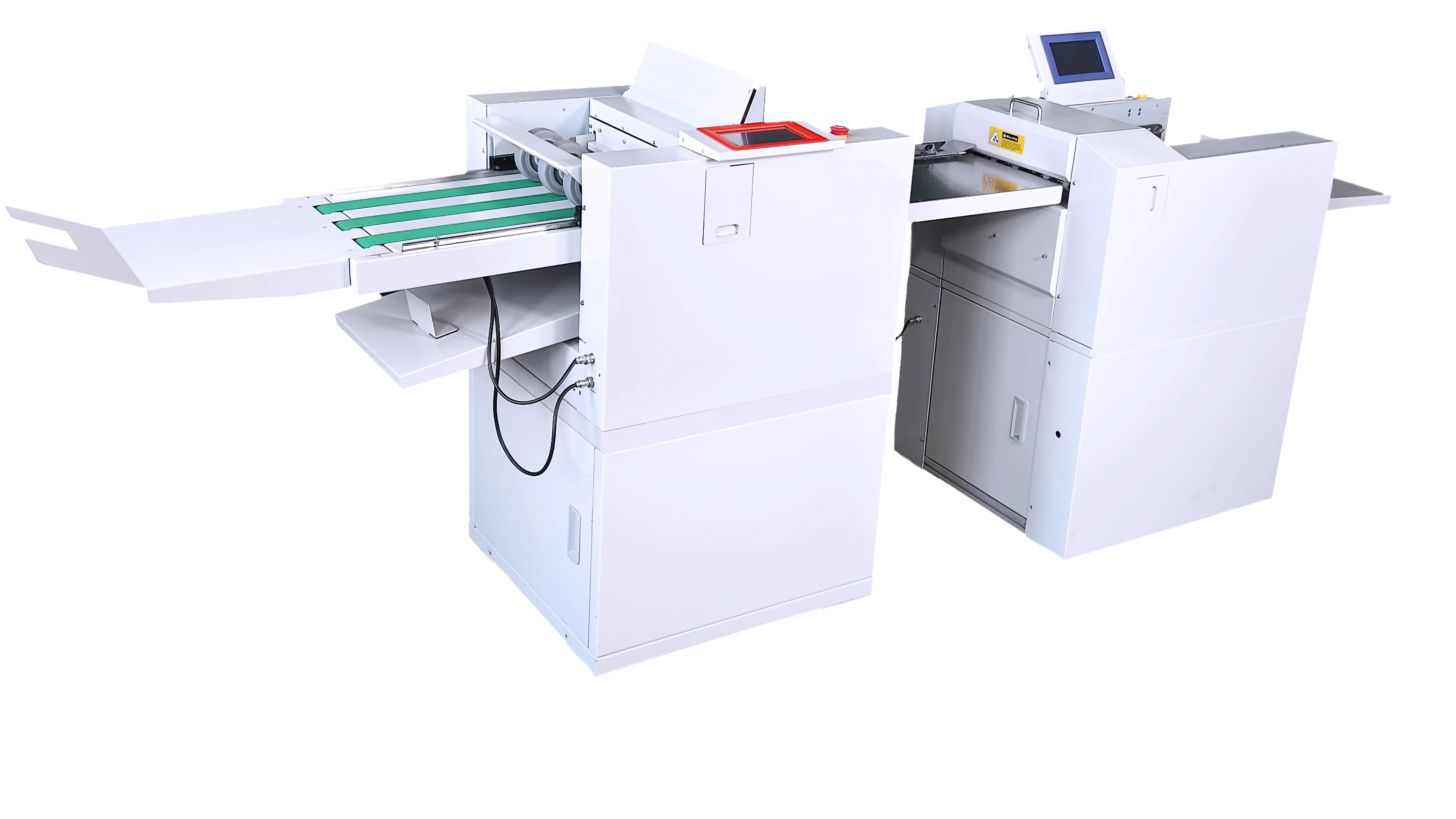 Digital Paper Creasing Booklet Maker Trimmer Folder Machine Equipment for Stitching Folding Cutting Core Motor Component Delta