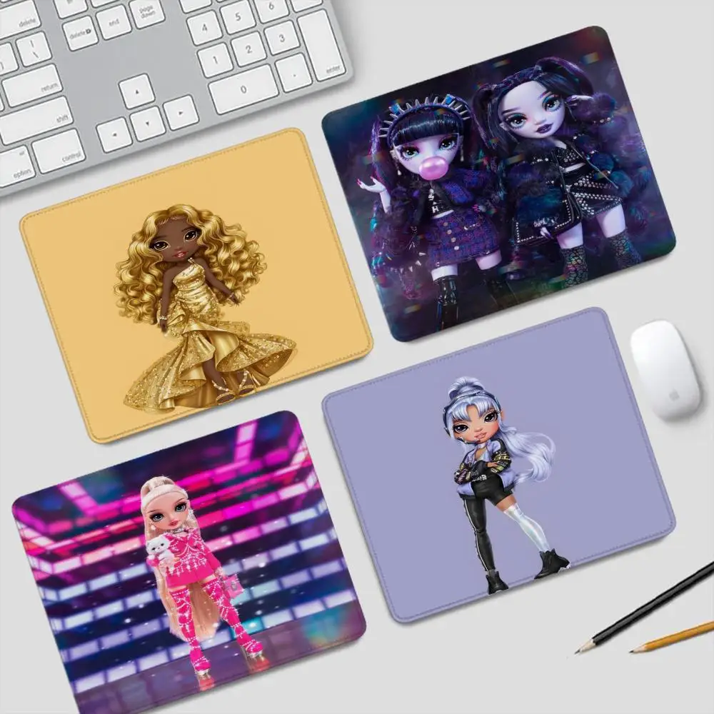 

Rainbow High Mouse Pad Offices Accessories Gaming Small Mousepad Desk Mat Office Rug Gamer Mats Anime Gadgets Computer Mause