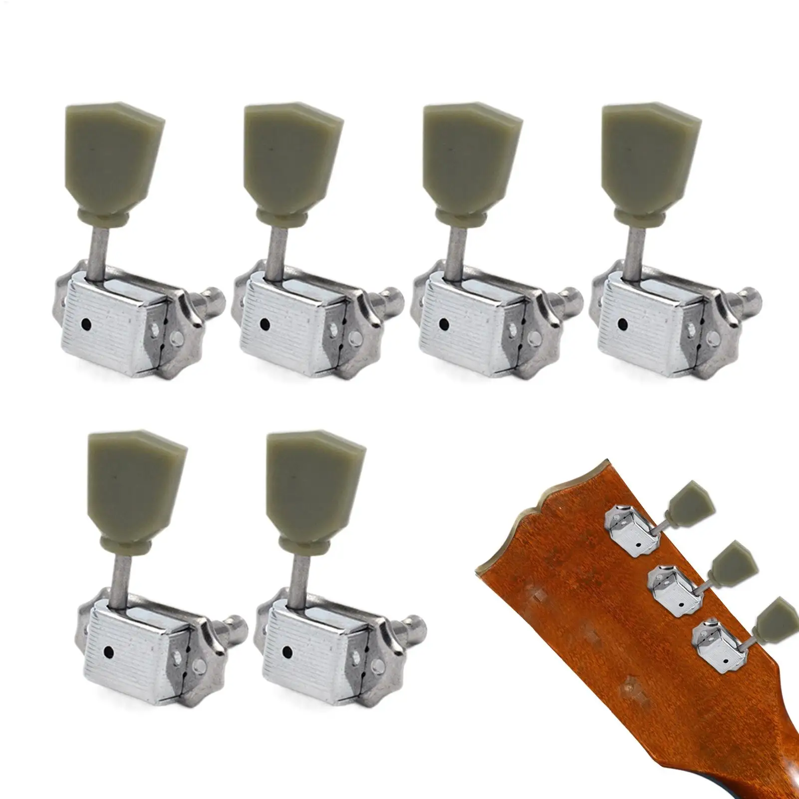 

Колки для настройки, запасные части, колки для гитарных машин для любителей хоббистов, мастерской домашней студии, живая производительность