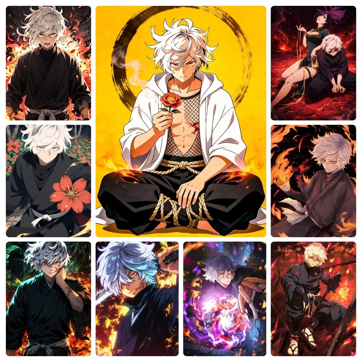 Hell's Paradise Anime Character Jigsaw Puzzles 500/1000/1200/2000PCS Handmade Art Exquisite Home Decor Gift No Frame