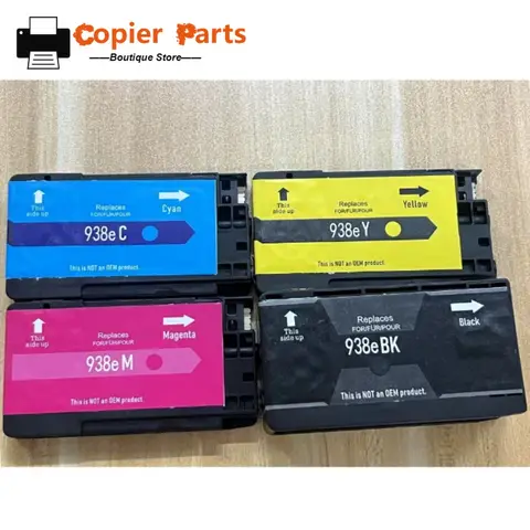 938 938e Cartuccia d'inchiostro a getto d'inchiostro compatibile a colori Premium per stampante HP Officejet Pro 9730 9110b 9120 9720