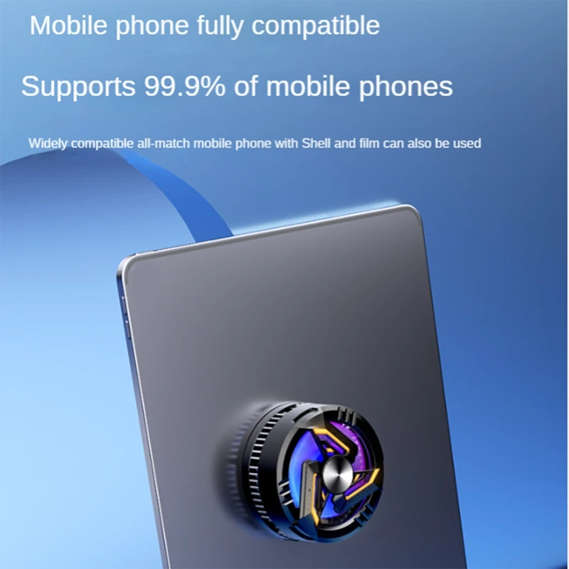 1 Set Mobile Phone Cooler Cell Phone Cooler Semiconductor Cooling Cell Phone 2 Gears Adjustable