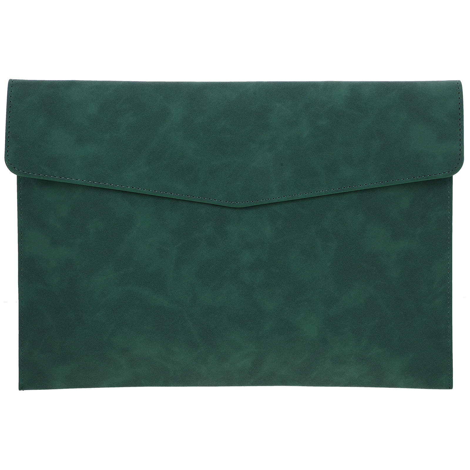 

Faux Document Bag Portable Foldable Office File Organizer Document Holder for Cards Passports Money Certificates