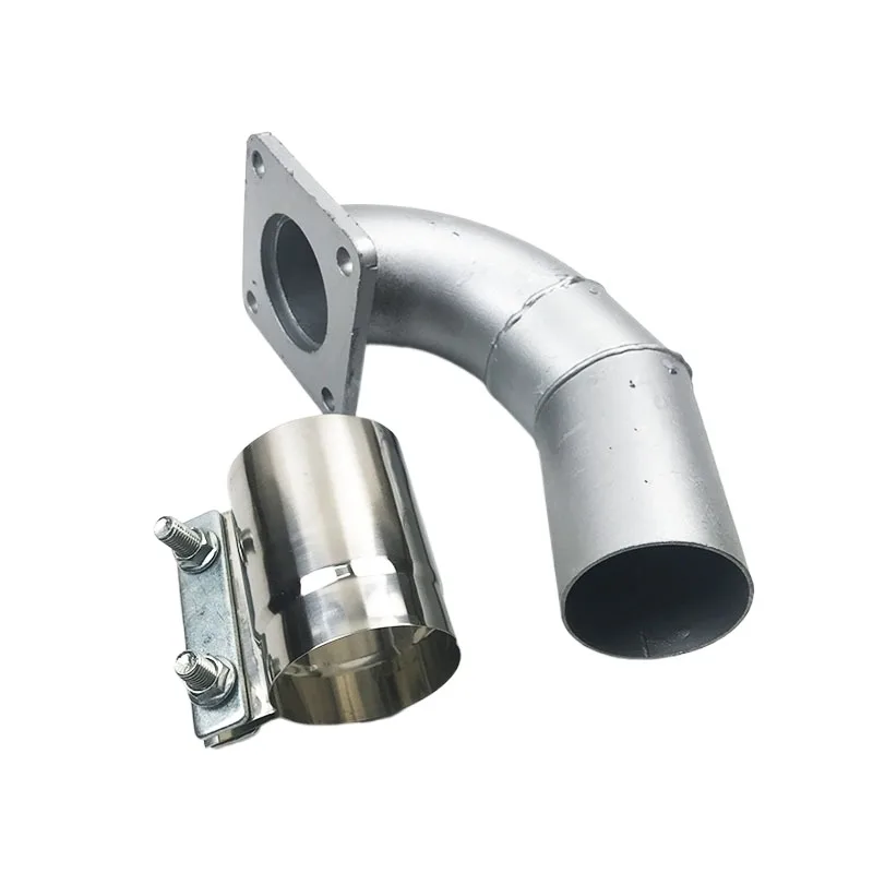 Excavator accessories Komatsu PC60-7 muffler connecting pipe 4d95 engine muffler connecting pipe throat