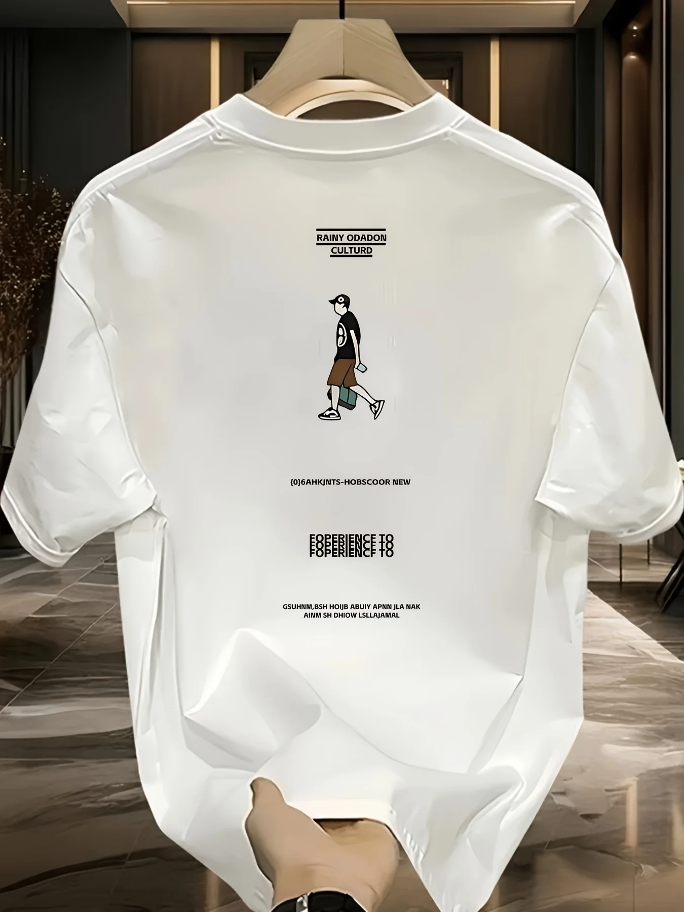 2025 الرجال النساء القطن نمط تي شيرت مطبوع الصيف عادية مستديرة الرقبة تي شيرت مناسبة لارتداء الملابس تنفس #2