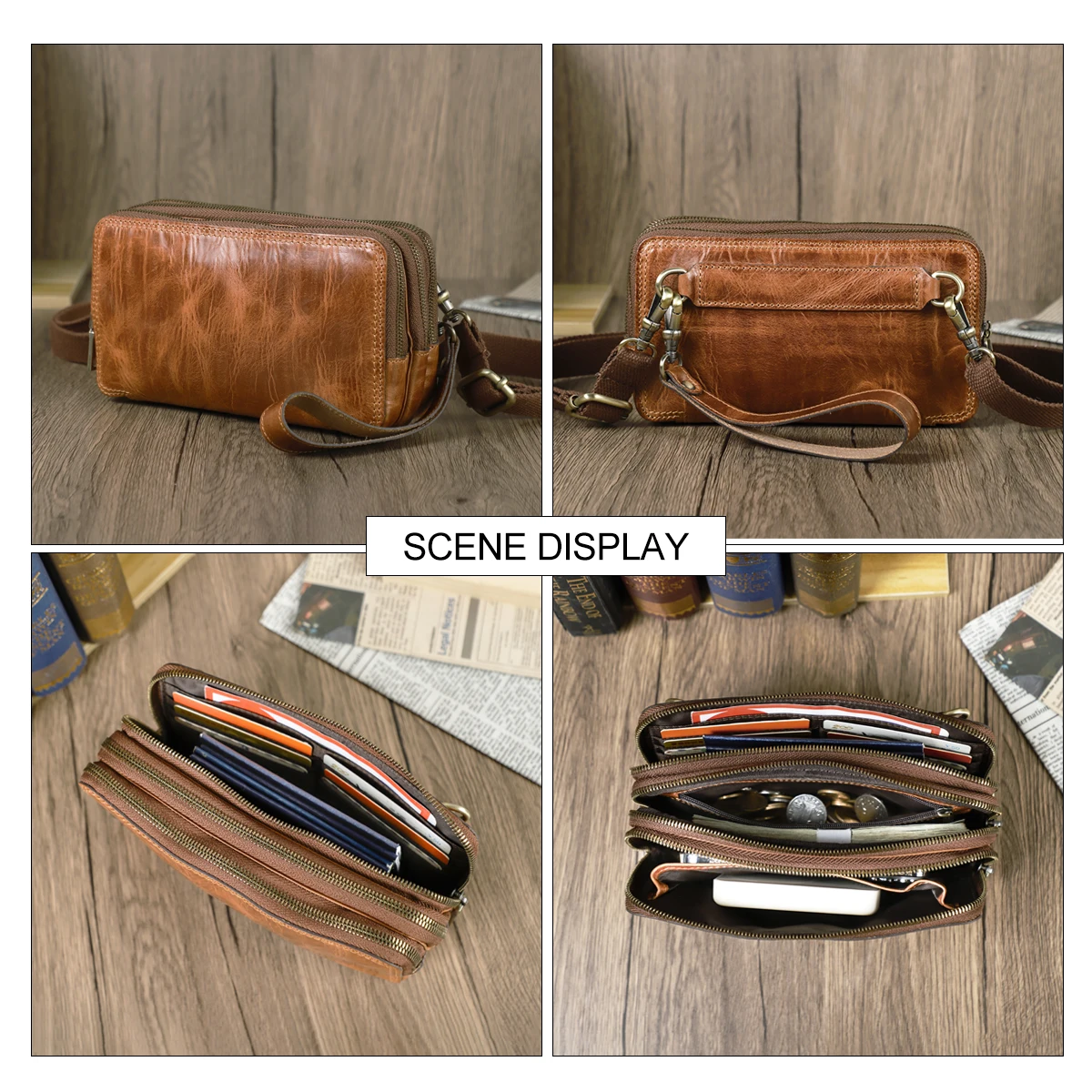 CONTACT'S Hakiki Deri Erkek De - Luxury Bags For Men incelemesi ve fiyatı