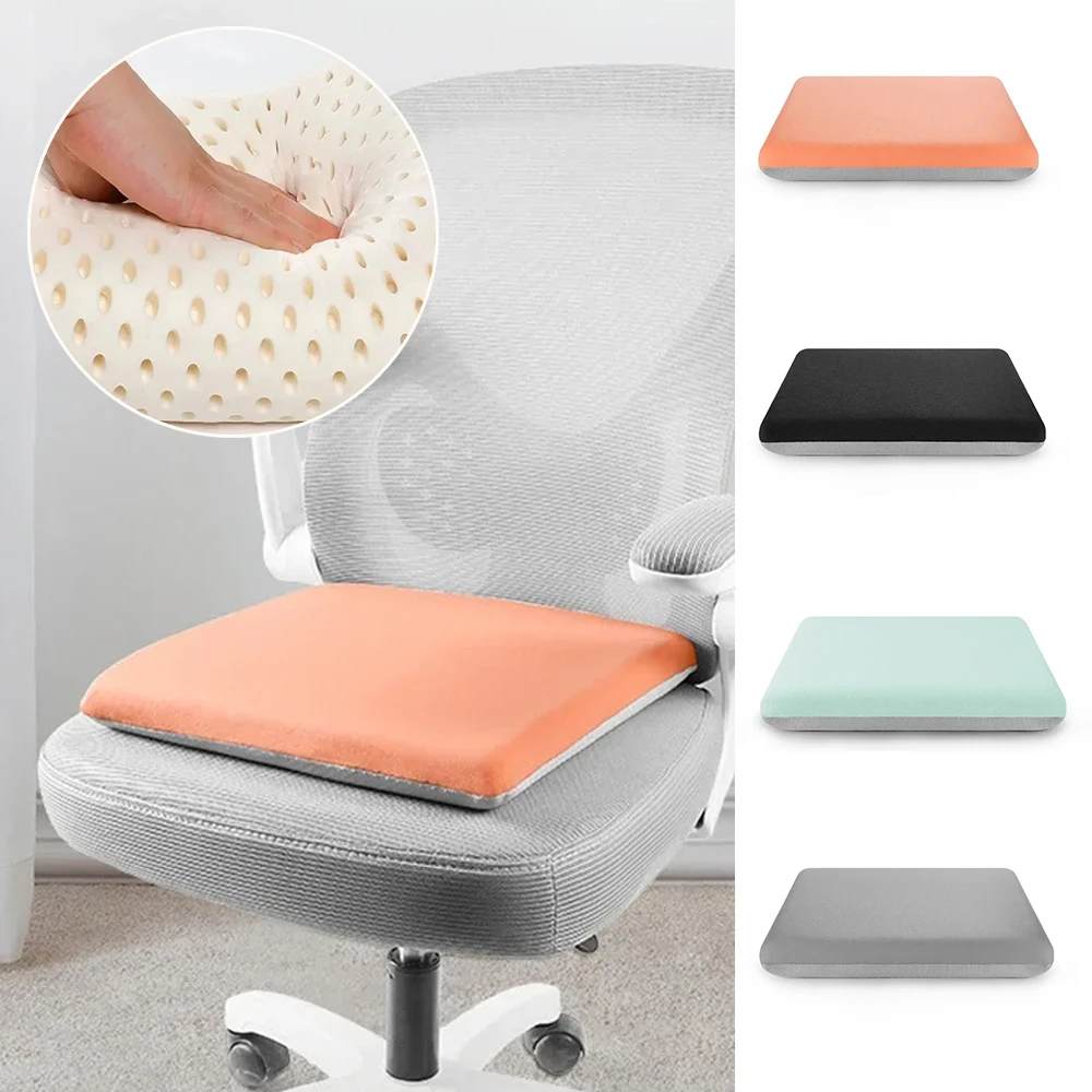 

Natural Latex Seat Cushion Orthopedic Sitting Pillow Sciatica Cushion Anti-decubitus Relief Pain Office Chair Bench Cushion Pad